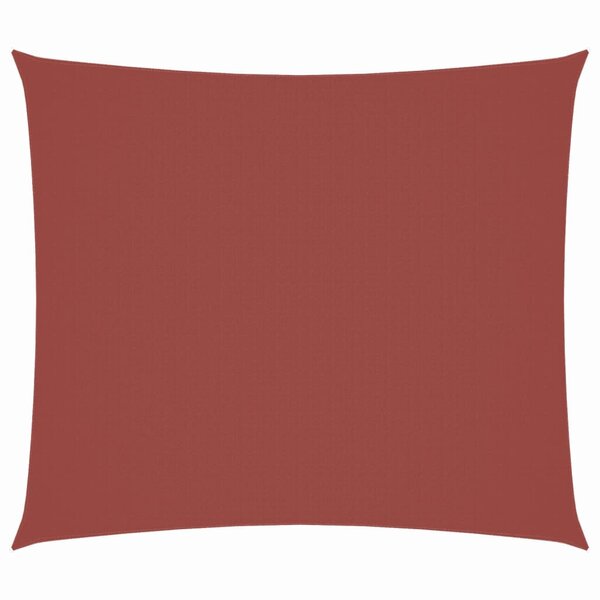 vidaXL Voile de parasol tissu oxford rectangulaire 2x2 5 m terre cuite