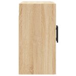 vidaXL Armoire murale chêne sonoma 60x31x60 cm bois d'ingénierie