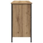 vidaXL Ensemble meuble TV Chêne artisanal 101 x 35 x 65 cm