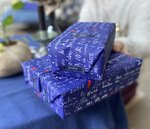 KIT 4 emballages cadeaux réutilisables “Je t’aime”