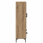 vidaXL Haut Armoire avec tiroir Chêne artisanal 69 5 x 31 x 115 cm
