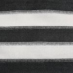 vidaXL Filet brise-vue anthracite et blanc 1 5x25 m PEHD 75 g/m²