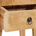 vidaXL Tables d'appoint Marron 40 x 32 x 46 cm bois de manguier massif