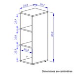 Petite bibliothèque blanche