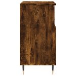 vidaXL Buffet Chêne fumé 60x35x70 cm Bois d'ingénierie