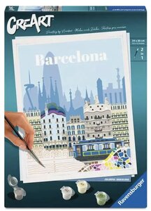 CreArt Adultes Tendance - Barcelone - 24x30 cm