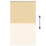 vidaXL Store roulant 80 x 175 cm Beige
