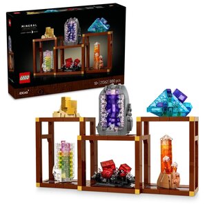 LEGO Ideas 21362 — Collection de minéraux  set de 880 pièces pour adultes.