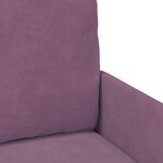 vidaXL Canapés avec coussin 110cm Pourpre Contreplaqué