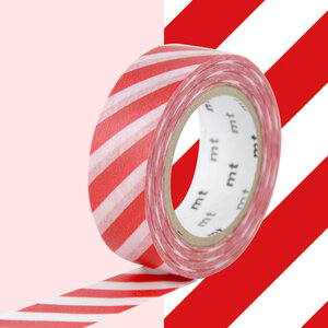 Masking tape mt rayures rouge - stripe red