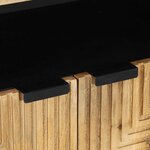 vidaXL Buffet marron 60x33x75 cm bois massif de manguier