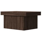 vidaXL Table basse chêne marron 100x55x40 cm bois d'ingénierie