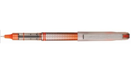 Roller encre liquide EYE UB187S Pte aiguille Moy. 0,7mm Orange UNI-BALL