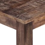 vidaXL Table basse 50 x 50 x 35 cm Bois de manguier massif