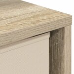 vidaXL Buffet Chêne Sonoma 49 5 x 22 x 47 cm