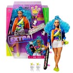 BARBIE EXTRA Cheveux Bleus