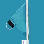 vidaXL Tente à abri Bleu 300 x 300 x 227 / 236 / 245 cm Tissu Oxford