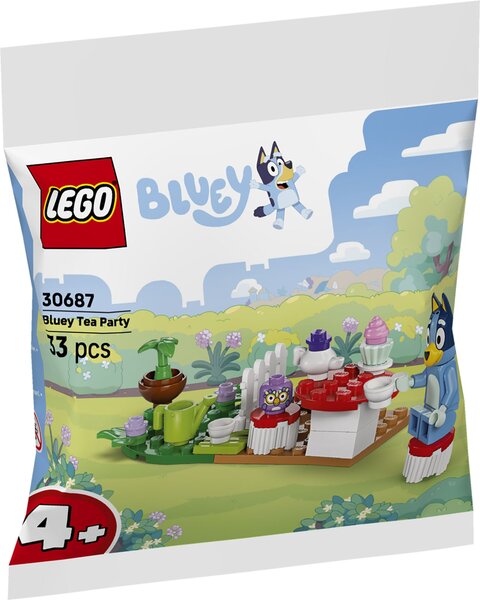 LEGO Bluey - Set de Goûter de Bluey en Polybag - 30687 pour les Fans de Bluey