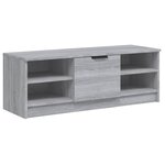vidaXL Meuble TV Sonoma gris 102x35 5x36 5 cm Bois d'ingénierie
