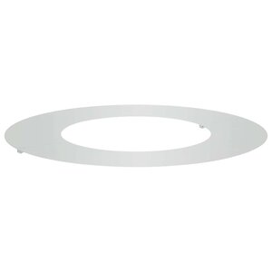 vidaXL Anneau d'arbre plat Argent Ø40 / 70 cm Acier galvanisé