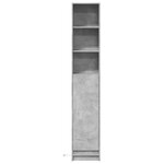vidaXL Buffet avec LED gris béton 36x32 5x200 cm bois d'ingénierie