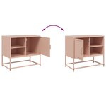 vidaXL Buffet haut blanc 100 5x39x107 cm acier