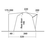 Outwell Auvent de camping-car Milestone Shade