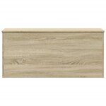 vidaXL Boîte de rangement chêne sonoma 100x42x46 cm bois d'ingénierie