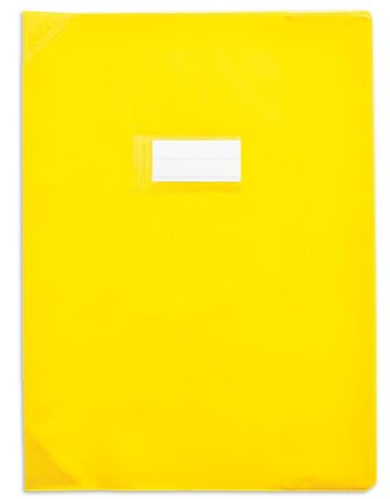 Protège-cahier PVC 150 Strong Line 24x32 cm opaque Jaune ELBA