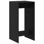 vidaXL Table de bar Chêne noir 51 x 50 x 103 5 cm Bois d'ingénierie