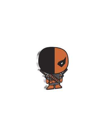 DEATHSTROKE - DC Comics Series Chibi 1 Once Argent Coin 2 Dollars Niue 2021