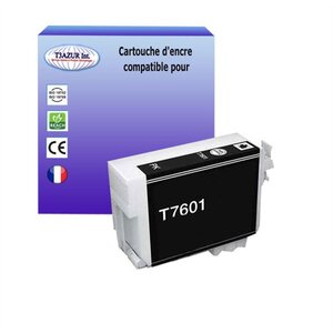 Cartouche Compatible pour Epson T7601 Noire - T3AZUR