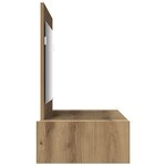 vidaXL Table de Toilette Marron 100 x 40 x 70 cm Bois d'ingénierie