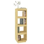 vidaXL Bibliothèque/Séparateur de pièce 40x35x135 cm pin massif