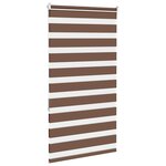 vidaXL Store zèbre marron 80x150 cm largeur du tissu 75 9 cm polyester