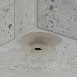 vidaXL Porte-parapluie Gris béton 40 x 20 x 55 5 cm Bois d'ingénierie