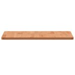 vidaXL Dessus de table 50x50x1 5 cm carré bois massif de hêtre