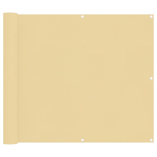 vidaXL Écran de balcon 90 x 200 cm Oxford alu enduit de PU