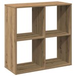 vidaXL Étagère séparatrice de pièce chêne artisanal 69 5x29x69 5 cm