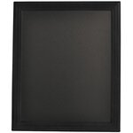 Tableau Ardoise UNIVERSAL Avec Cadre Bois 90 x 70 cm Noir SECURIT