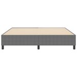vidaXL Cadre de lit plateforme Gris clair 180 x 200 cm