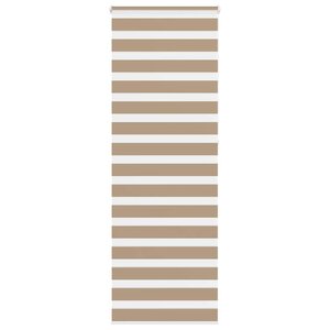 vidaXL Store zèbre marron sable largeur du tissu 65 9 cm polyester