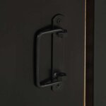 vidaXL Table de chevet 40x30x51 cm bois massif de manguier brut