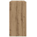 vidaXL Buffet chêne artisanal 102x37x75 5 cm bois d'ingénierie
