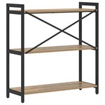 vidaXL Étagère Chêne artisanal 80 x 30 x 85 cm Bois d'ingénierie