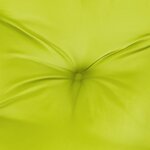 vidaXL Coussin de banc de jardin vert brillant 110x50x7cm tissu oxford