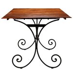 vidaXL Ensemble de tables à manger 9 Pièces bois d’acacia massif