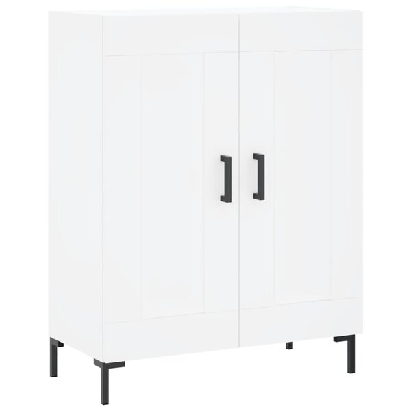 vidaXL Buffet blanc 69 5x34x90 cm bois d'ingénierie