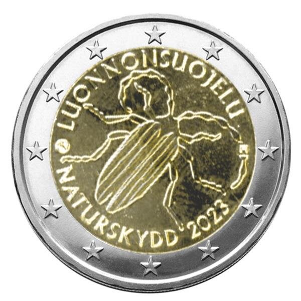 2 euro commemorative 2023 : finlande (protection de la nature)