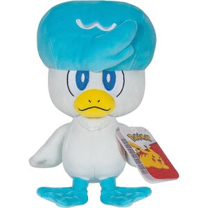 Jazwares PKW3352 - Pokémon Quaxly Plush - Peluche 20 3 cm avec détails authentiques
